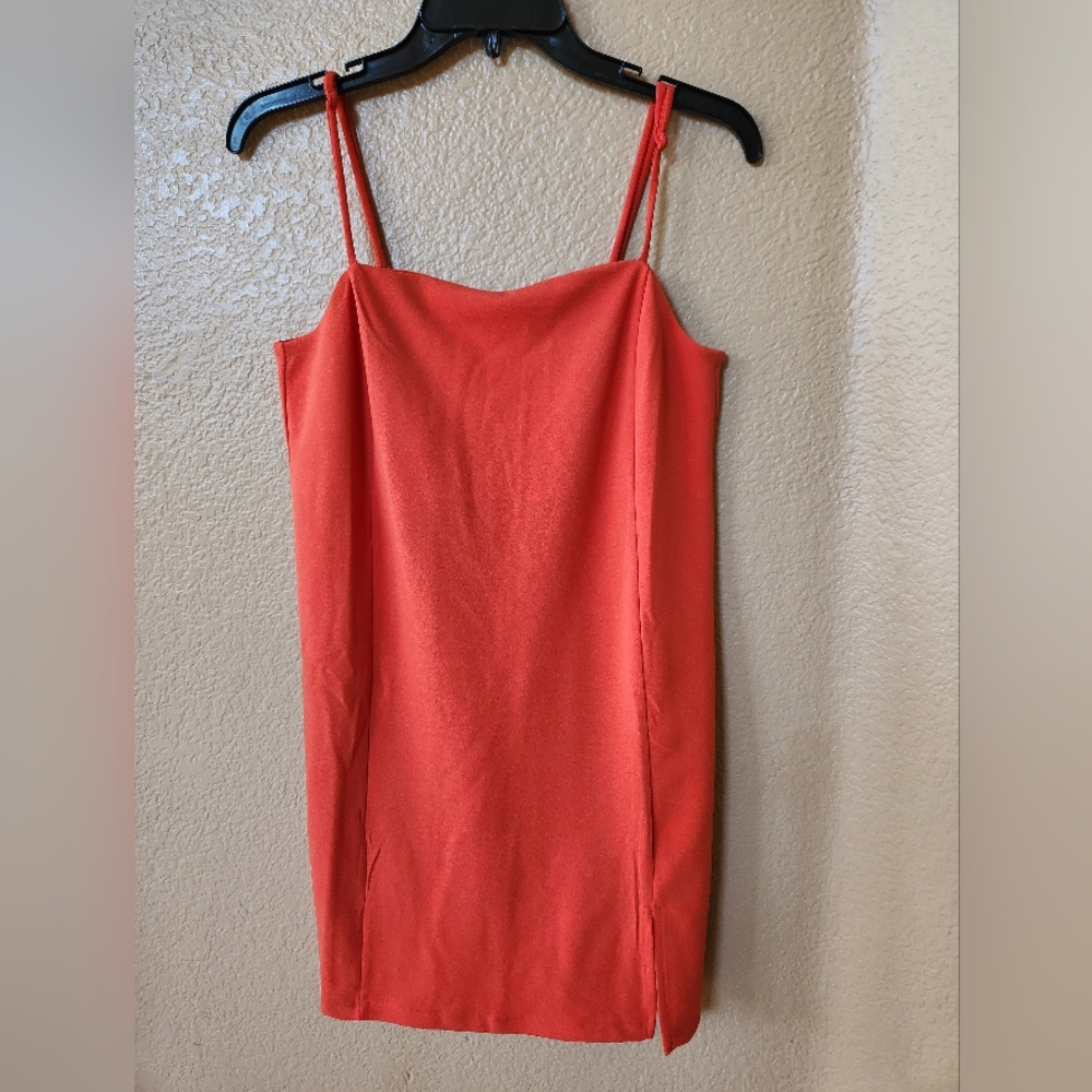 H&M Orange Sleeveless Dress Size S, NWT